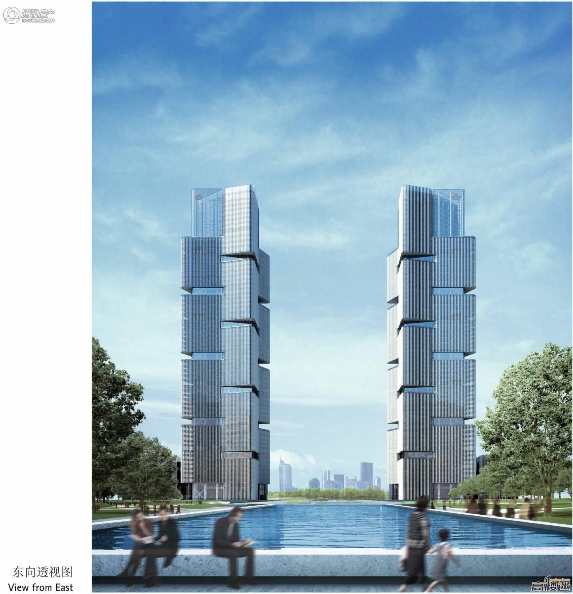 郑东绿地中心【285mx2 63层】已建成 - 郑州 - 高楼迷