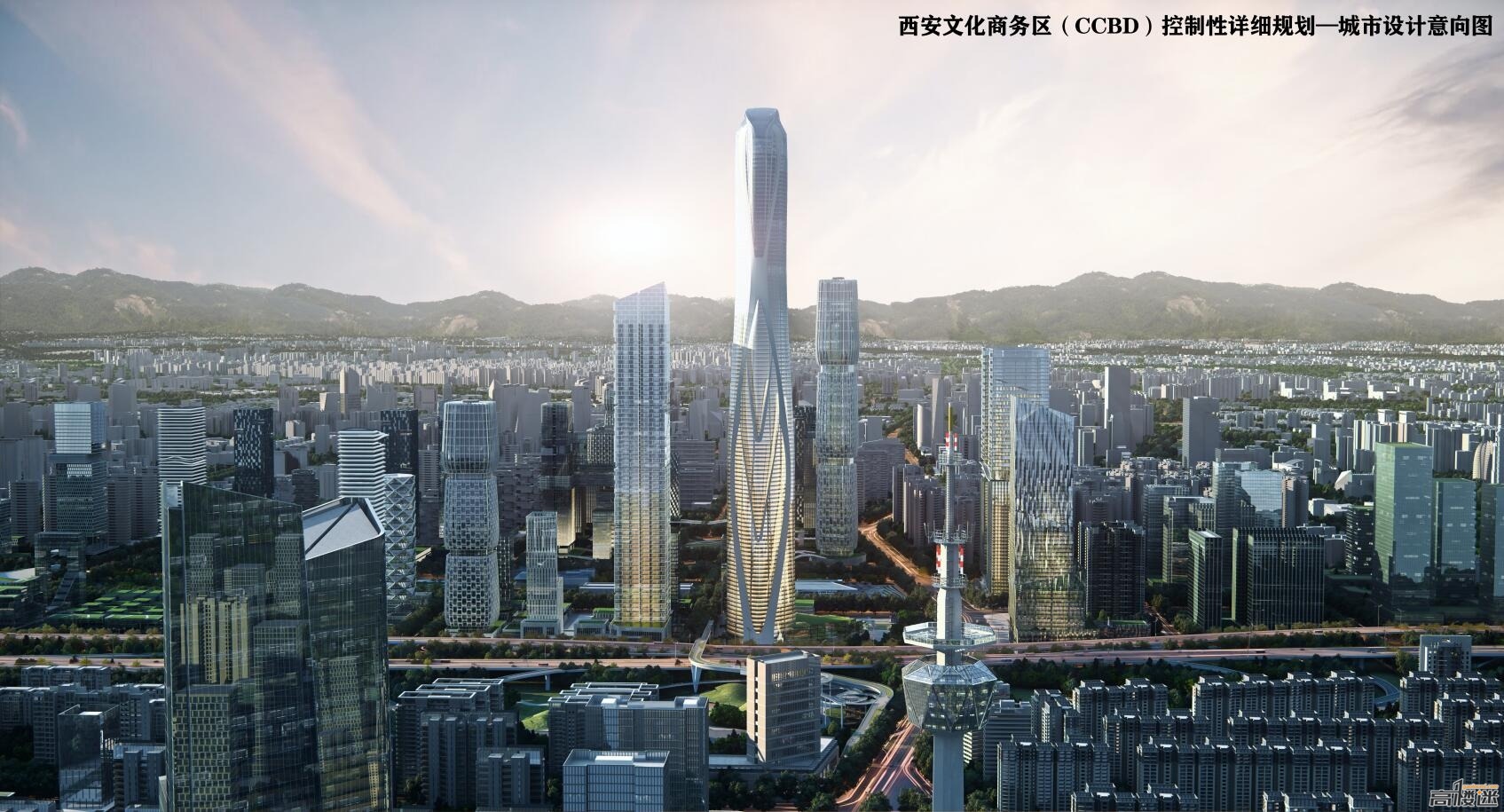 XI'AN | Xi'an Central Cultural Business District | 480m | 1575ft 